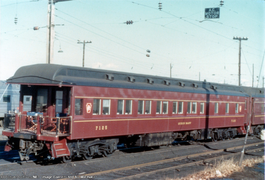 PRR Parlor-DR-Obs. 7125 "Queen Mary"